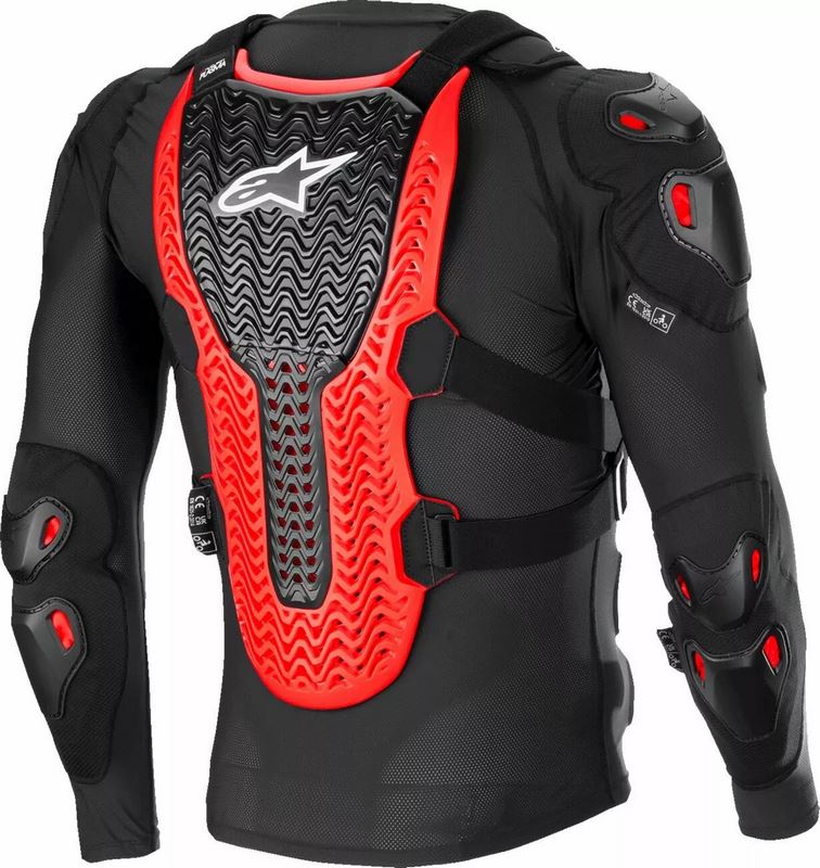 Alpinestars / アルパインスターズ Bionic XTR Plasma プロテクションジャケット ブラック  レッド  ホワイト | 6507625-132