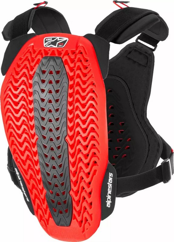 Alpinestars / アルパインスターズ A-5 Plasma チェストプロテクター ブラック  レッド  ホワイト | 6700825-132