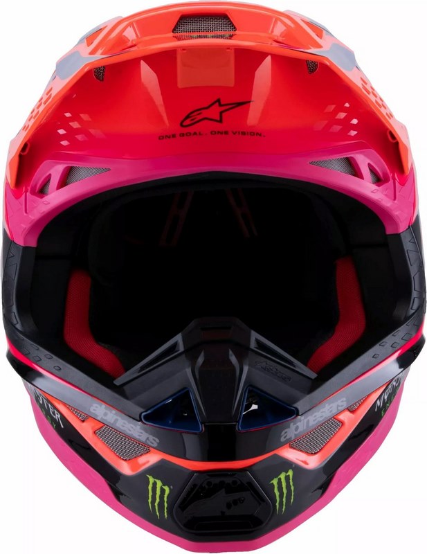 Alpinestars / アルパインスターズ S-M10 Deegan ヘルメット オレンジ  ピンク  パープル | 8300525-433