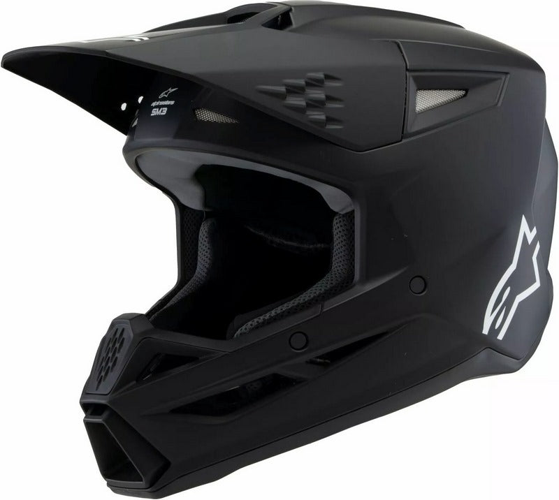 Alpinestars / アルパインスターズ ユース用 S-M3 Solid ヘルメット ブラック | 8302425-110