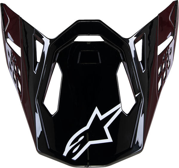 Alpinestars / アルパインスターズ ブラック Carbon Supertech M10 ヘルメット Visor | 8980123-1188-OS