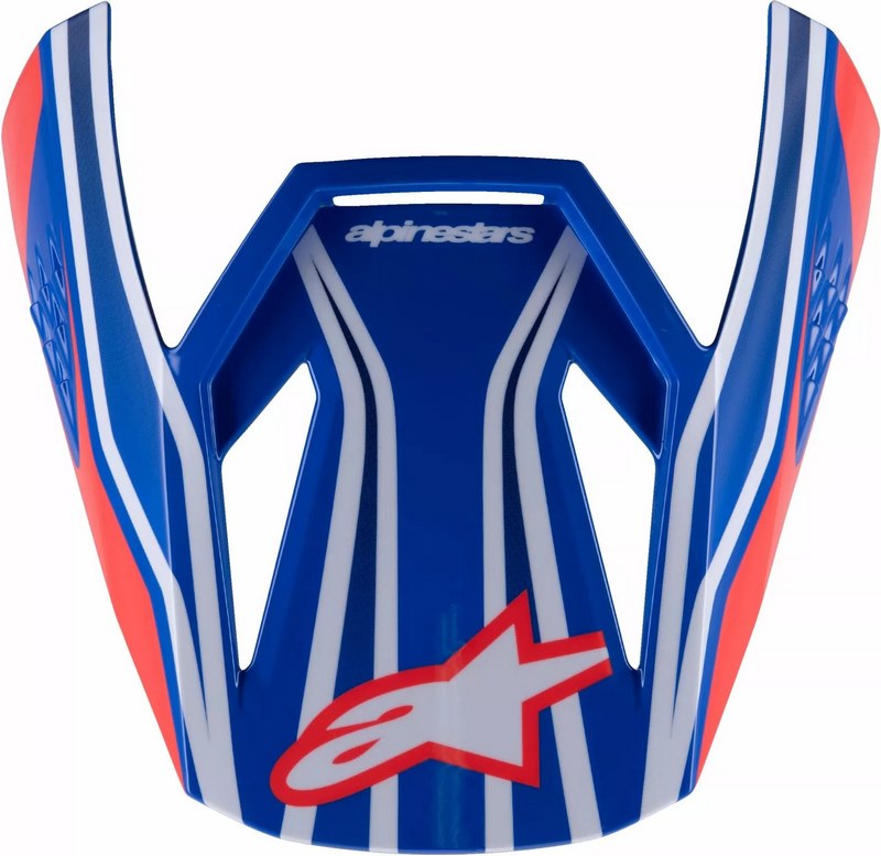 Alpinestars / アルパインスターズ ユース用 SM3 Wurx バイザー  ブラック  ブルー  レッド  ホワイト | 8980725-7312