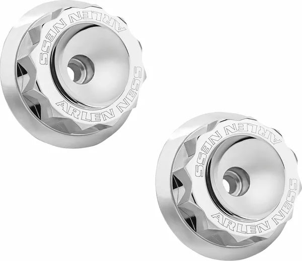 Arlen Ness / アレンネス フォークナットカバークローム | 120-002-10C