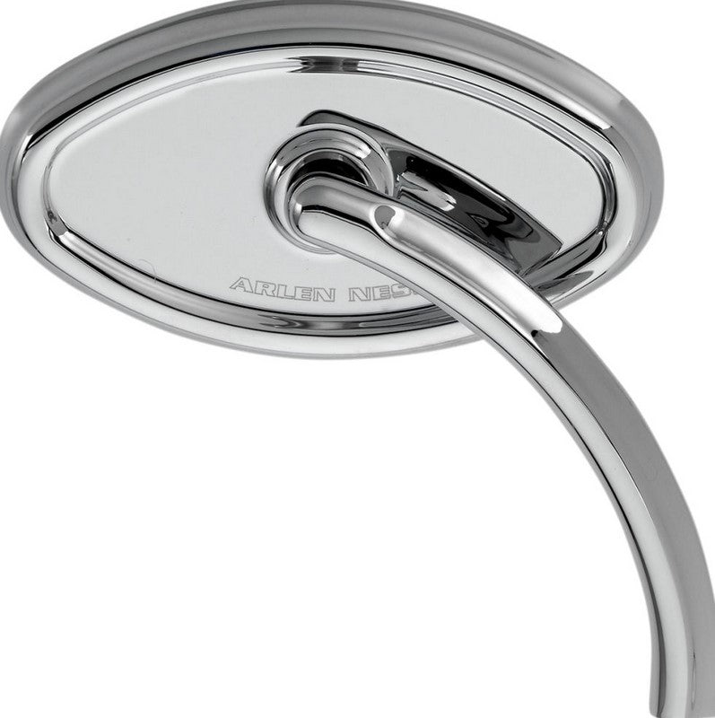 ARLEN NESS / アレンネス ミラー CAT EYE CURVACEOUS ショート STEM 右側 クローム | 13-138