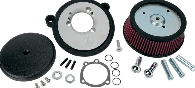 ARLEN NESS / アレンネス エアフィルターキット BIG SUCKER STAGE 1 WITH スタンダード エアフィルター SMOOTH ブラック | 18-327