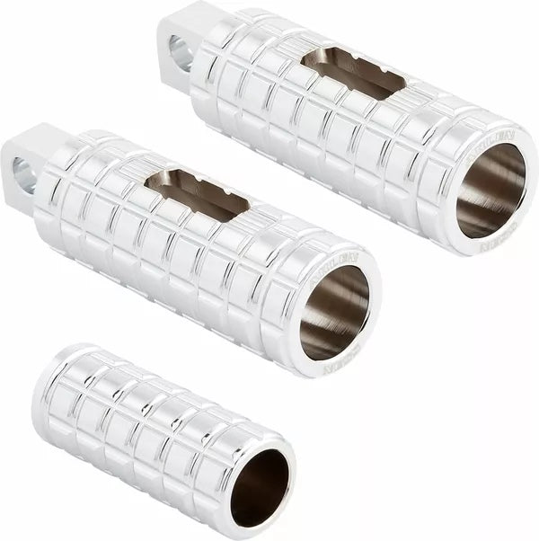 Arlen Ness / アレンネス Cush フットペグ クローム | 400-031