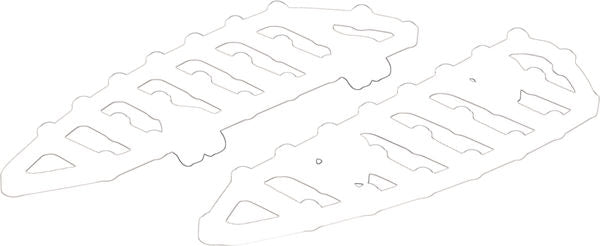 Arlen Ness / アレンネス MX Billet フロアボード チタン | 410-013