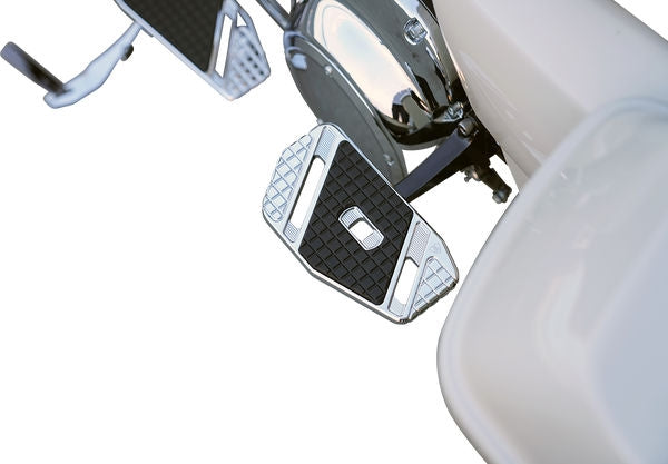 Arlen Ness / アレンネス SpeedLiner パッセンジャー フロアボード クローム | 410-029