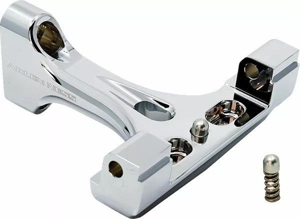 Arlen Ness / アレンネス 鍛造 パッセンジャー フロアボードマウント クローム | 410-034