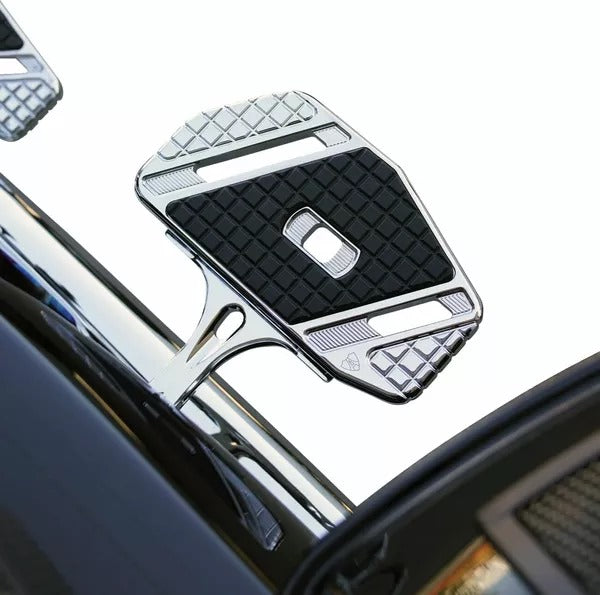 Arlen Ness / アレンネス 鍛造 パッセンジャー フロアボードマウント クローム | 410-034