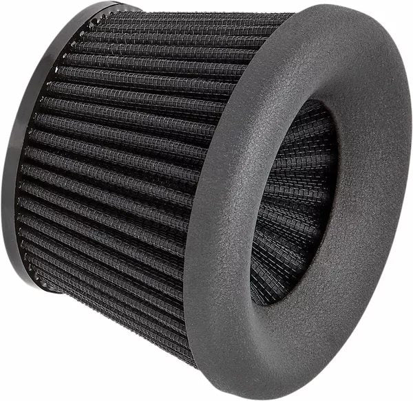 Arlen Ness / アレンネス リプレイスメント Velocity 65°/90° Air Filter ブラック | 81-208