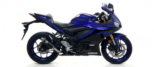 ARROW / アロー YAMAHA YZF R3 '18 COMPETITION フルシステム + ステンレスコレクター+チタン リンクパイプ + サンダーサイレンサー | 71180CKR