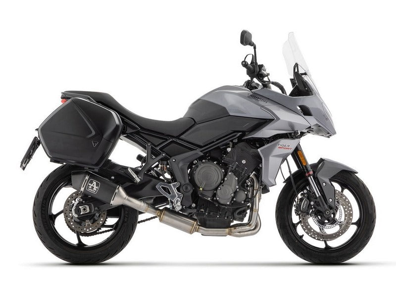 Arrow Full Exhaust System Veloce Black Aluminum Slip-On Approved | 71504VAN
