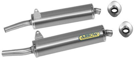 ARROW / アロー DUCATI MONSTER 600/750 '94- '00/ 620IE '01- '03/ 900 '94- '99/ 800-1000 '04 L & R アルミニウム eマーク認証 エキゾースト | 71638AO