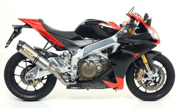 ARROW / アロー APRILIA RSV4 15/16-TUONO V4 1100 '15/16 eマーク認証 チタン サイレンサー カーボンエンドキャップ付 ARROWリンクパイプ用 | 71744PK