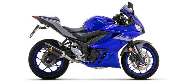 ARROW / アロー YAMAHA MT-03 '16 eマーク カーボン THUNDER サイレンサー  カーボン エンドキャップ  オリジナル / Arrowコレクター用 DBキラー無し | 71831MK