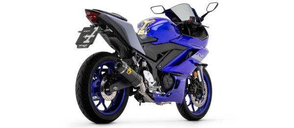 ARROW / アロー YAMAHA MT-03 '16 eマーク カーボン THUNDER サイレンサー  カーボン エンドキャップ  オリジナル / Arrowコレクター用 DBキラー無し | 71831MK