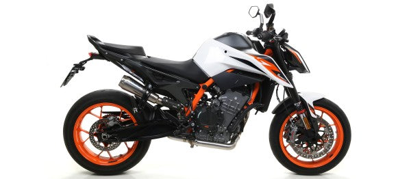 ARROW / アロー KTM DUKE 790 '18 eマーク認証 チタン PRO-RACE サイレンサー ウェルデッドリンクパイプ付 | 71890PR