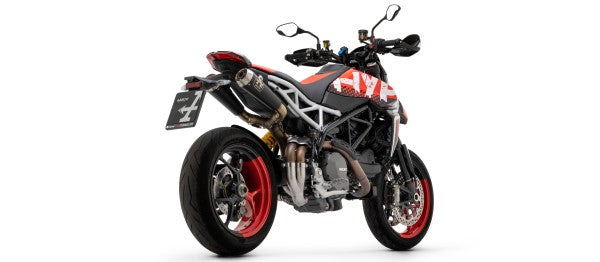 ARROW / アロー DUCATI HYPERMOTARD 950 2019 eマーク認証 PRO-RACE ニクロム DARK RH+LH サイレンサー + ウェルデッド リンクパイプ | 71895PRN