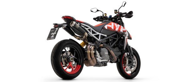 ARROW / アロー DUCATI HYPERMOTARD 950 2019 eマーク認証 PRO-RACE ニクロム DARK RH+LH サイレンサー + ウェルデッド リンクパイプ | 71895PRN