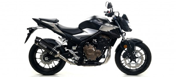 ARROW / アロー HONDA CB 500F '19 eマーク認証 RACE-TECH カーボン サイレンサー カーボンエンドキャップ付 ARROWリンクパイプ用 | 71901MK
