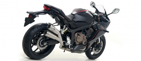 ARROW / アロー  Honda Cbr 650R 2019 - Cb 650R 2019- ステンレスフルシステムコレクター Eマーク Ol. チタン Pro-Race (Upp.+Low.)サイレンサー  | 71902PR