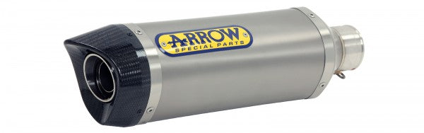 Arrow Street Street Thunder Aluminium Silencer with Carby End Cap、Endcap Carbon、ECEホモログ、DBキラーが含まれています | 71912AK
