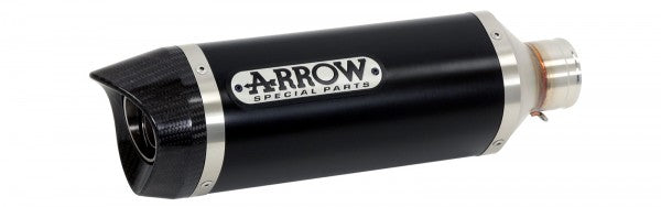 Arrow Street Street Thunder Aluminium Dark Silencer with Carby End Cap、Endcap Carbon、ECEホモログ、DBキラーが含まれています | 71912AKN