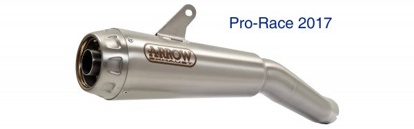 Arrow Street Titanium Pro-Race Silencer、Endcap Titanium、ECEホモログ付き、DBキラーが含まれています | 71912PR