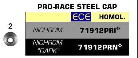 Arrow Street Pro-Race Nichrom Silencer、エンドキャップステンレス、ECEホモログ、DBキラーが含まれています | 71912PRI