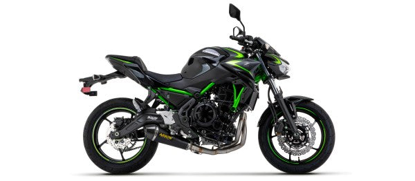Arrow / アロー KAWASAKI Z650 '21 認証マフラー コンプリートシステム ステンレスコレクター DARK ニクロム X-KONE サイレンサー | 71937XKNW