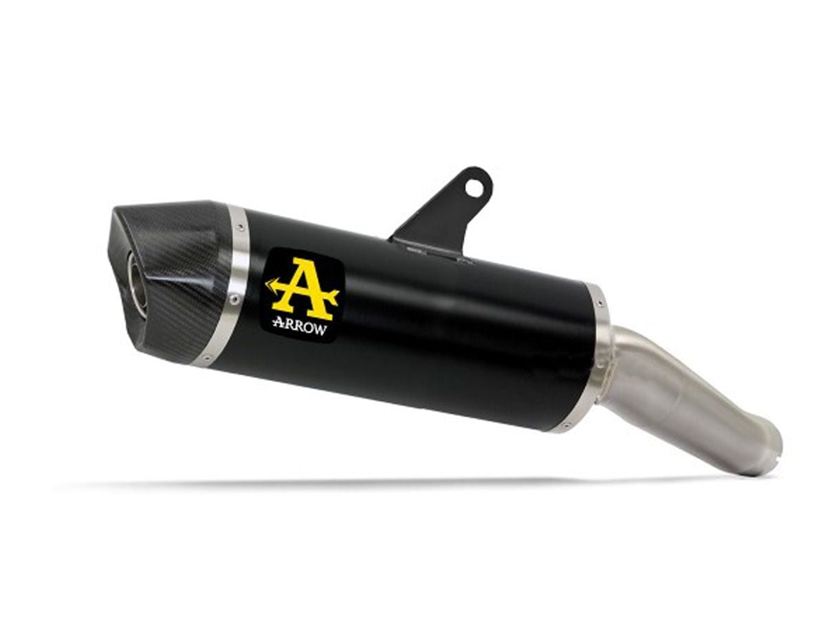 Arrow Exhaust Indy Race Slip-On Dark Aluminum Approved | 71946AKN