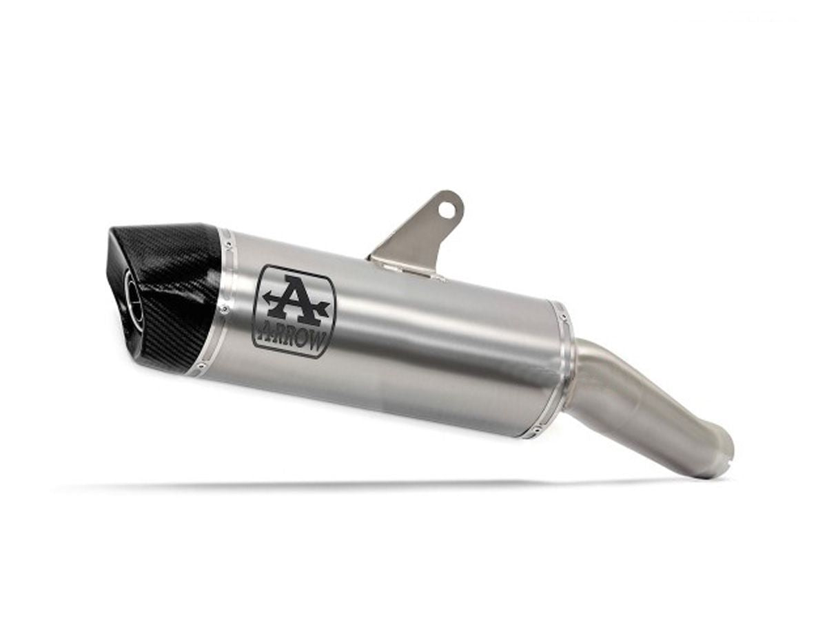 Arrow Exhaust Indy Race Slip-On Titanium Approved | 71953PK