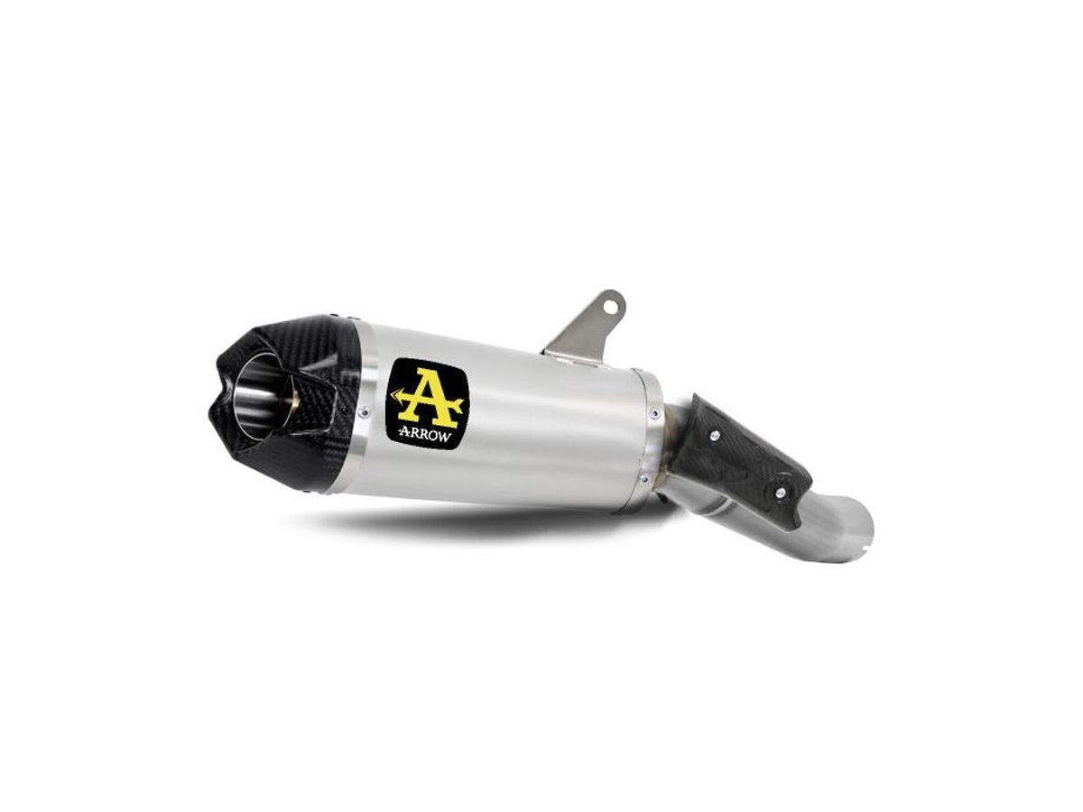 Arrow Exhaust Indy Race Slip-On Aluminum Approved | 71954AK
