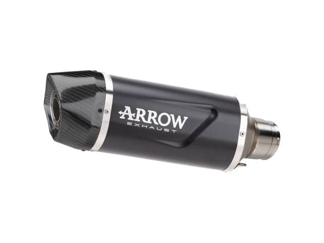 Arrow Exhaust Indy Race Evo Slip-On Black Aluminium Approved | 71960AKN