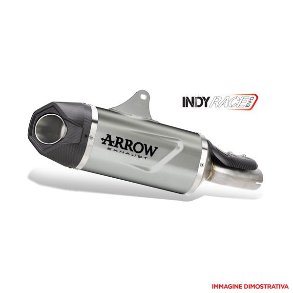 Arrow Complet Exhaust System With Indy-Race Evo Homologated Silencer Titanium Carbon Fibre End Cap | 71961PKW