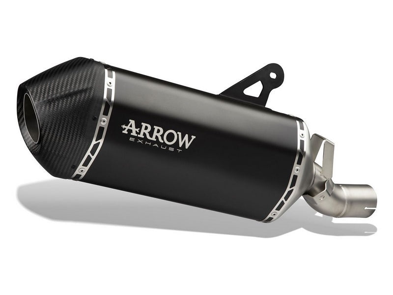 Arrow Sonora Racing Slip-On Dark Titanium Carbon End Cap | 72007SKN