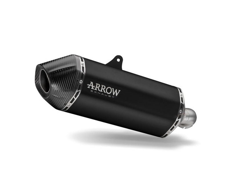Arrow Sonora Racing Slip-On Dark Titanium Carbon End Cap | 72009SKN