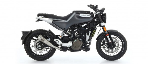 Arrow Street Nichromプロレースサイレンサー、エンドキャップステンレス、ECEホモログ、DBキラーが含まれています | 72636PRI