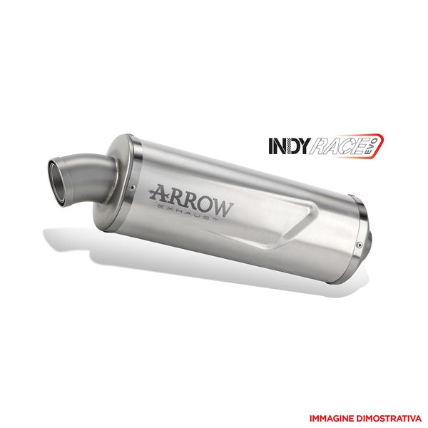 Arrow Indy-Race Evo Homologated Slip-On Aluminium Steel End Cap | 72648AO