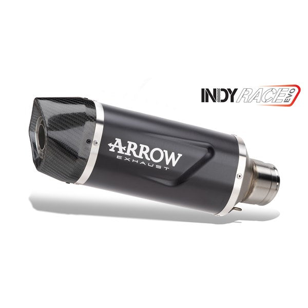 Arrow Indy-Race Evo Homologated Slip-On Dark Aluminium Carbon Fibre End Cap | 72649AKN