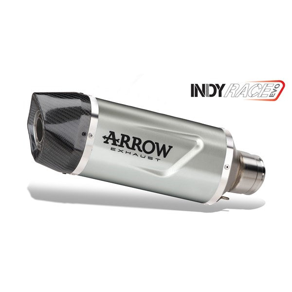Arrow Indy-Race Evo Homologated Slip-On Aluminium Carbon Fibre End Cap | 72649AK