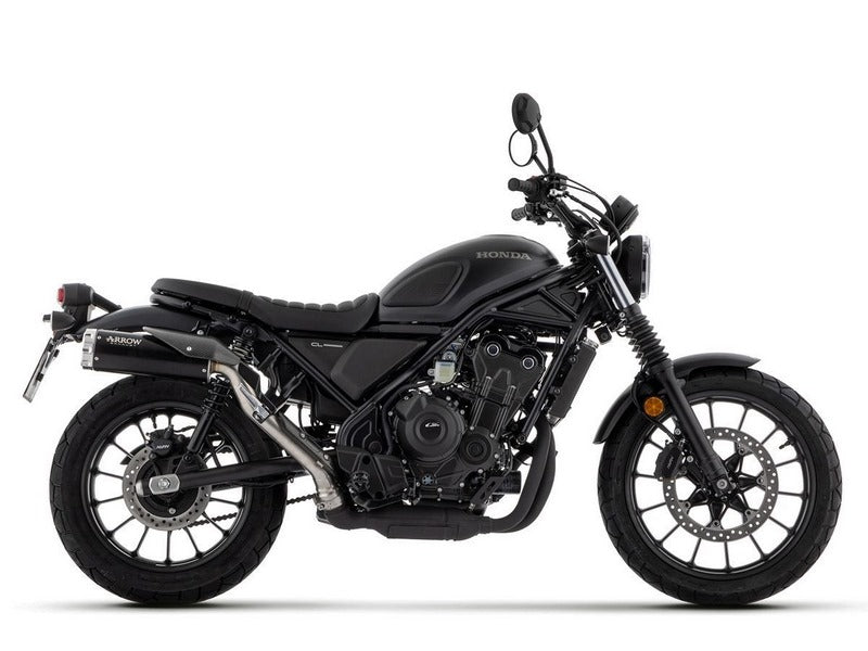 Arrow Rebel Omologated Slip-On Nichrom Dark Aluminium End Cap | 74513RBA