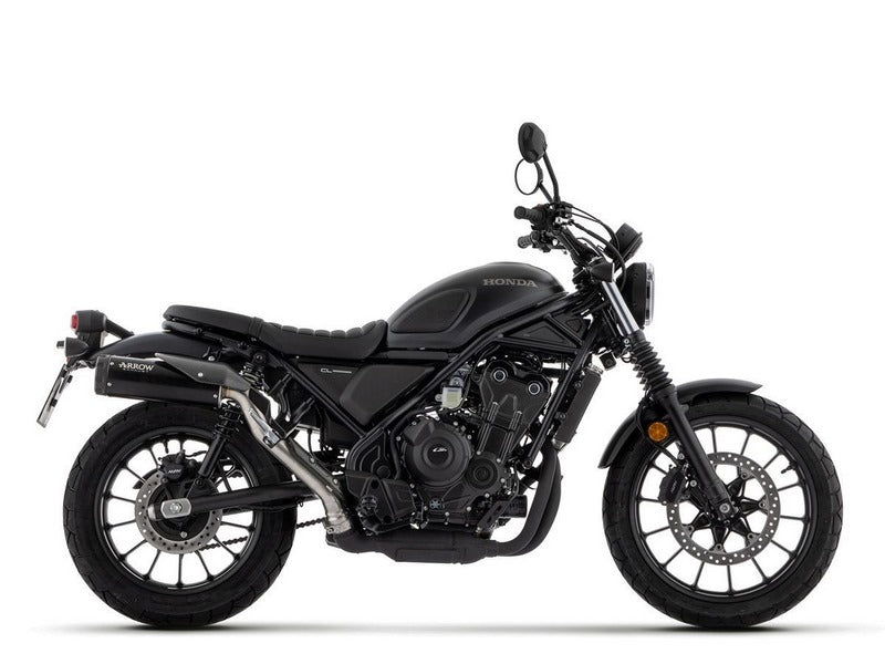 Arrow Rebel Omologated Slip-On Nichrom Dark Dark Aluminium End Cap | 74513RBN