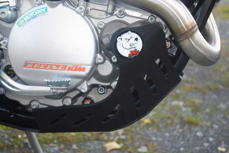 AXP-Racing / エーエックスピーレーシング スキッドプレート PHD 6mm - ブラック | AX1185