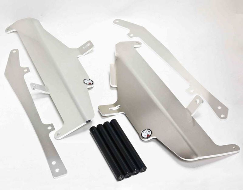 AXP-Racing / エーエックスピーレーシング ラジエーターブレース - ブラックスペーサー | AX1253