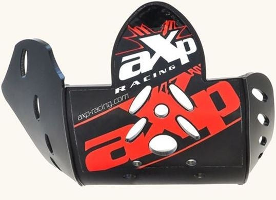 AXP-Racing / エーエックスピーレーシング スキッドプレート PHD 6mm - ブラック/ブルースティッカー | AX1296