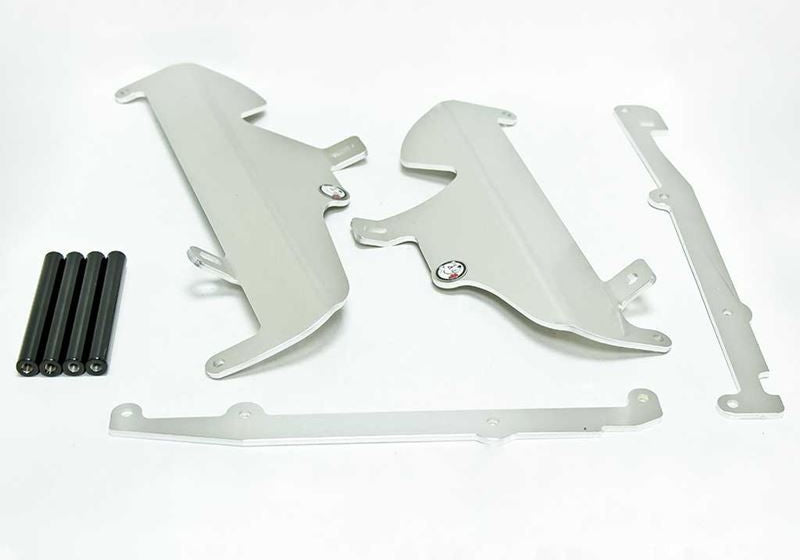 AXP-Racing / エーエックスピーレーシング ラジエーターブレース - ブラックスペーサー | AX1388