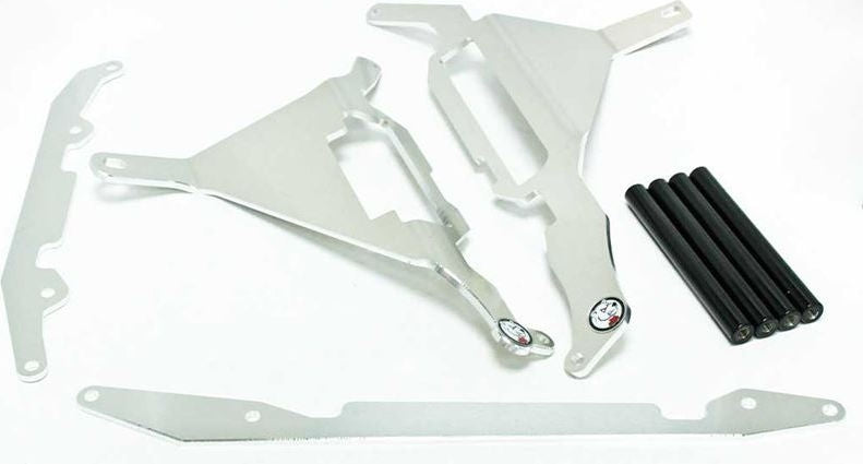 AXP-Racing / エーエックスピーレーシング ラジエーターブレース - ブラックスペーサー | AX1412