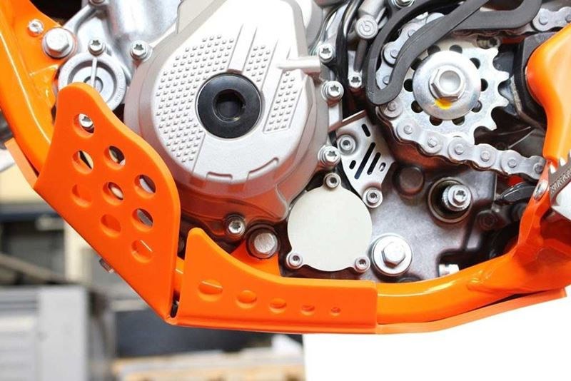 AXP-Racing / エーエックスピーレーシング スキッドプレート PHD 6mm - オレンジ | AX1462